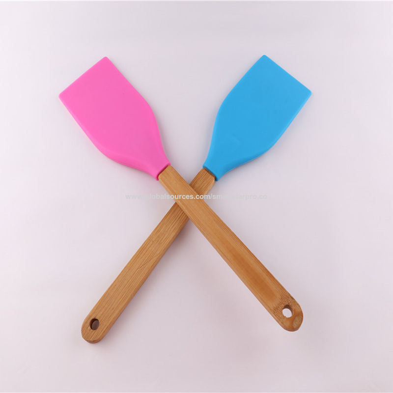 Silicone Spatula with wooden handle