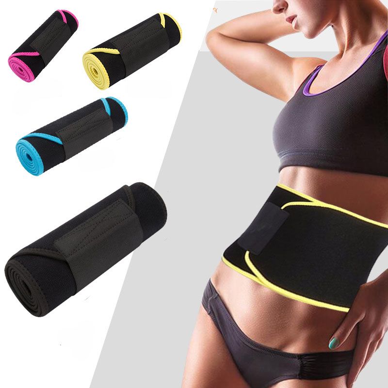Breathable waist support pressure reducing exercise sweat belt
