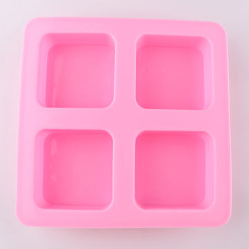 New design square shaped bakeware food grade silicone of kitchen cake mold