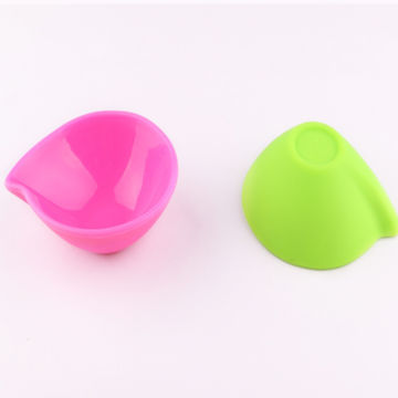 Colorful Silicone retractable durable silicone bowl